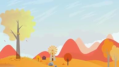 立秋养生秋季风景节气科普小清新背景动画视频的预览图